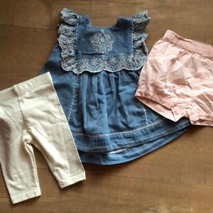 NWOT Maggie & Zoe 18 month girl outfit